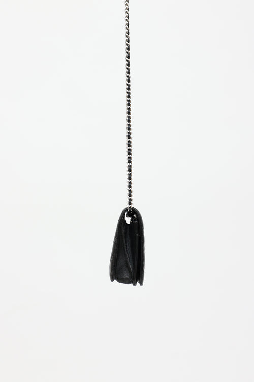 Chanel 2013 Diamond CC Wallet on Chain Bag