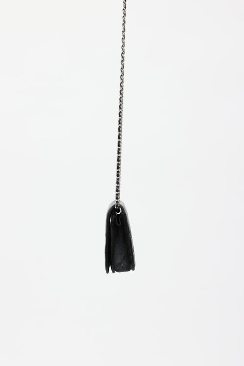 Chanel 2013 Diamond CC Wallet on Chain Bag