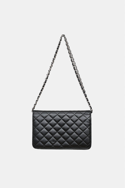 Chanel 2013 Diamond CC Wallet on Chain Bag