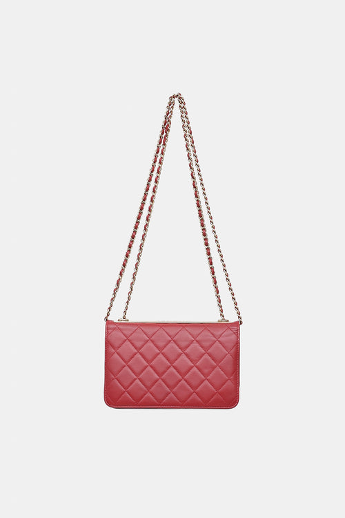 Chanel 2019 Leather Trendy Wallet On Chain Bag
