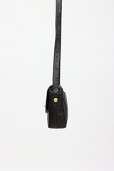 Chanel 1991 Leather Shoulder Flap  Bag