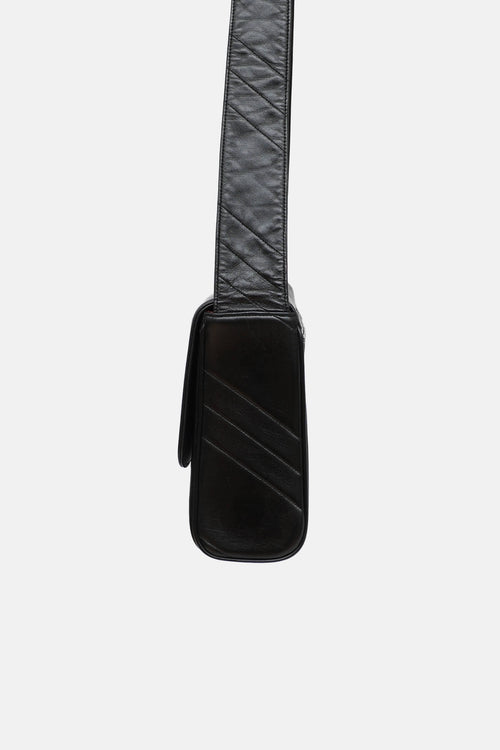 Chanel C. 1990s Vertical Quilted Large Flap Bag
