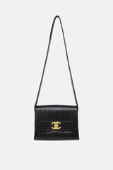 Chanel C. 1990s Vertical Quilted Large Flap Bag