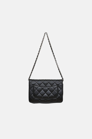 Chanel 2017 Leather Quilted Wallet on Chain
