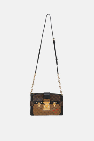 Louis Vuitton Reverse Monogram Trunk Clutch Bag