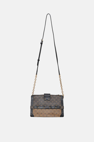 Louis Vuitton Reverse Monogram Trunk Clutch Bag