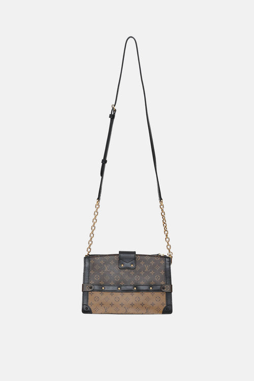 Louis Vuitton Reverse Monogram Trunk Clutch Bag