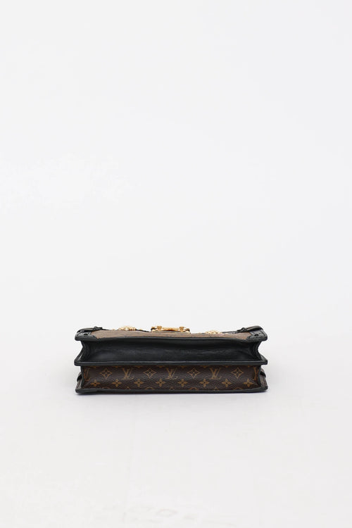 Louis Vuitton Reverse Monogram Trunk Clutch Bag