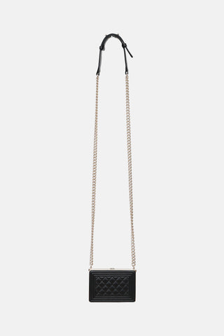 Chanel 2023 Box Boy Minaudiere Crossbody Bag