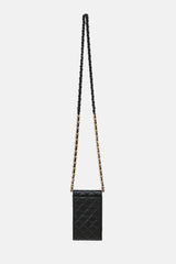 Chanel 2022 Quilted Phone Holder Bag
