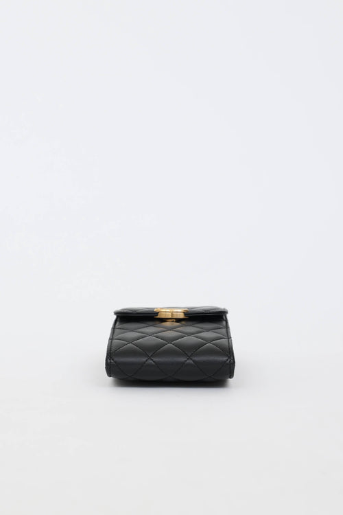 Chanel 2022 Quilted Phone Holder Bag