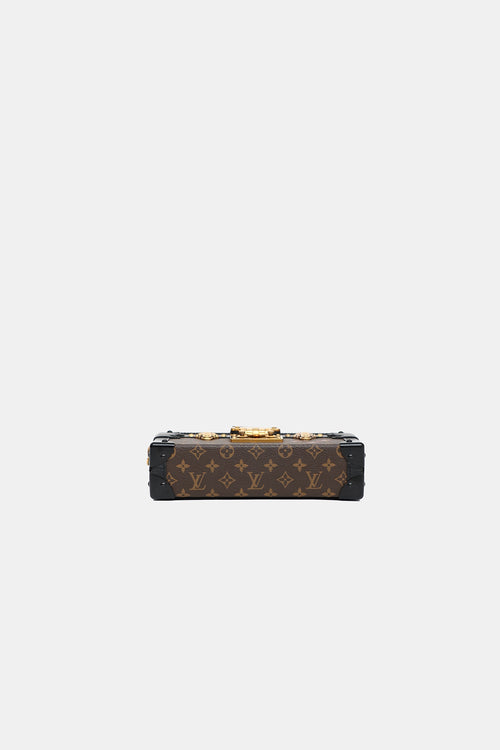 Louis Vuitton Monogram Petite Malle Trunk Clutch