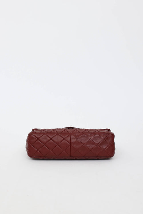 Chanel 2011 Lambskin Jumbo Classic Flap Bag