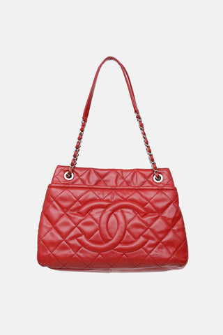 Chanel 2012-2013 Caviar Shopping Tote Bag