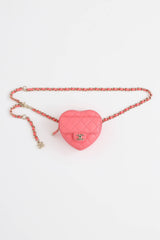 Chanel 2002 CC In Love Heart Belt Bag
