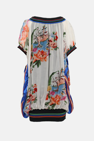 Sportmax Floral Layered Tunic