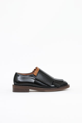 Marni Velcro Fringe Loafer