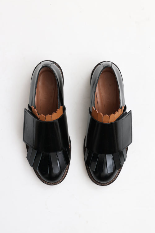 Marni Velcro Fringe Loafer