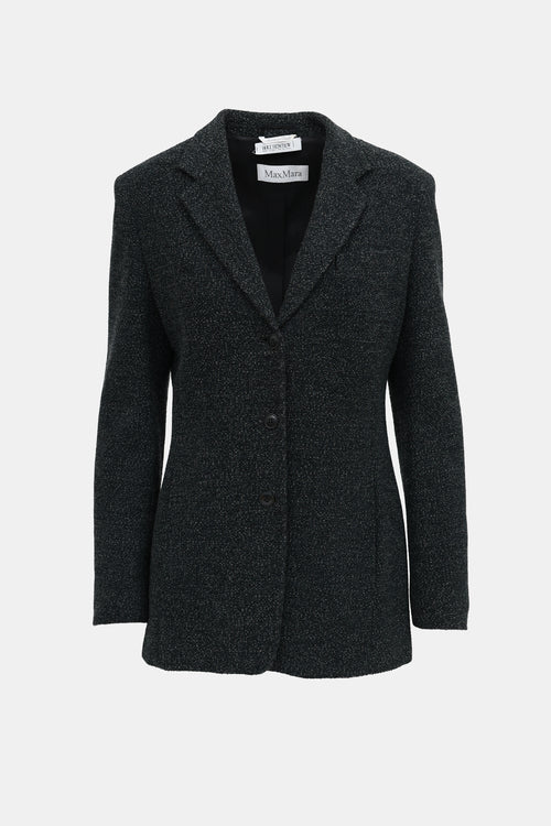 Max Mara Tweed Blazer