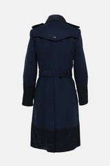 Burberry Paneled Pea Coat