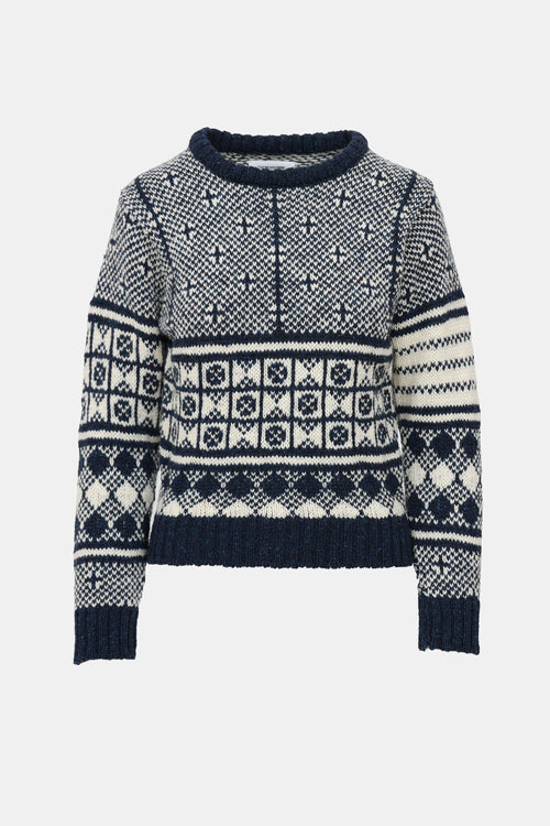 Thom Browne Pattern Knit Sweater