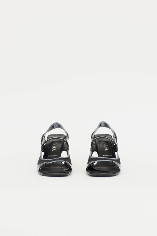 Prada C. 2000s Strappy Sandal