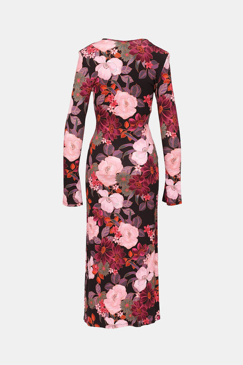 Smythe Floral Jersey Dress
