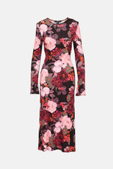 Smythe Floral Jersey Dress