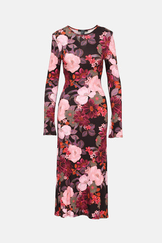 Smythe Floral Jersey Dress