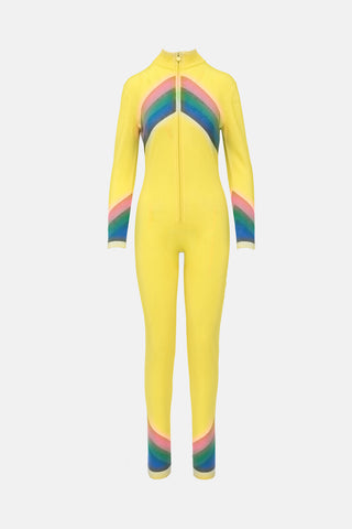 Perfect Moment Striped Jumpsuit