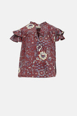 Ulla Johnson Letty Ruffle Top