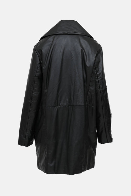 SPRWMN Leather Coat