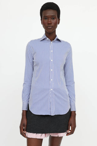 Ralph Lauren Purple Label Striped Shirt
