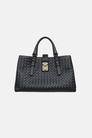 Bottega Veneta Small Intrecciato Roma  Bag