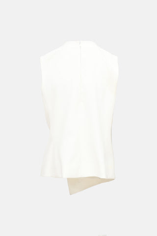 Balenciaga 2016 Draped Buckle Top