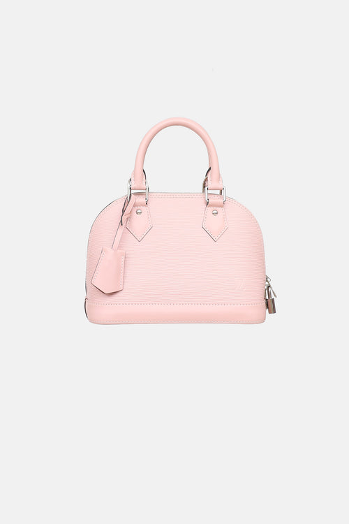 Louis Vuitton Rose Ballerine Epi Alma BB Bag