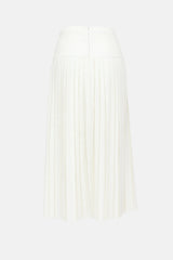 The Row Pleated Midi Skirt