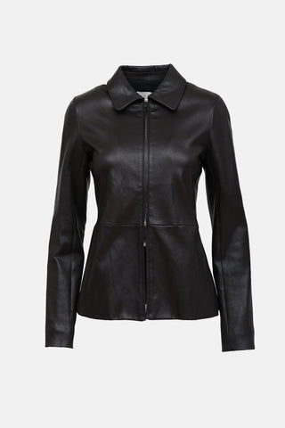 The Row Leather Jacket