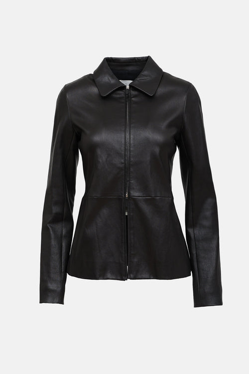 The Row Leather Jacket