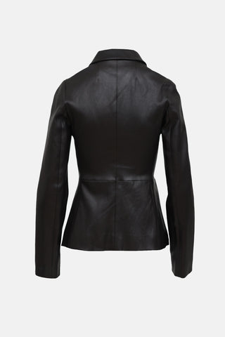 The Row Leather Jacket