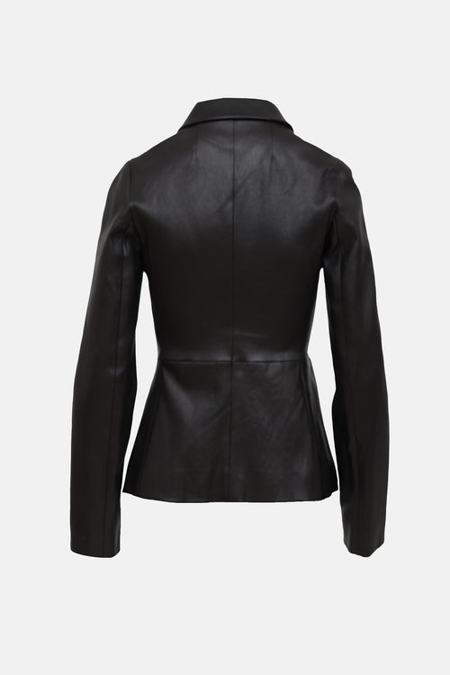 The Row Leather Jacket