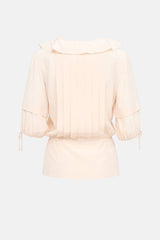 Chanel Cruise 2014 Silk Half Sleeve Blouse