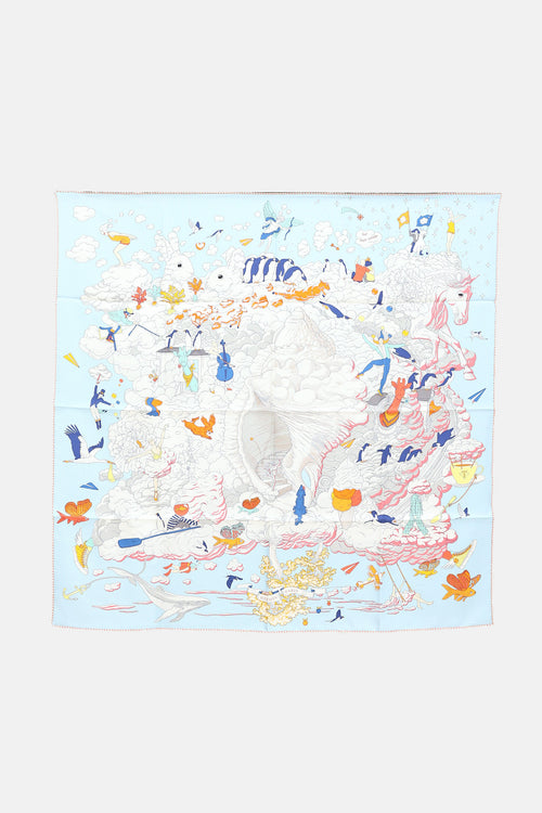 Sur Mon Nuage 90 Scarf