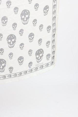 Silk Skull Scarf