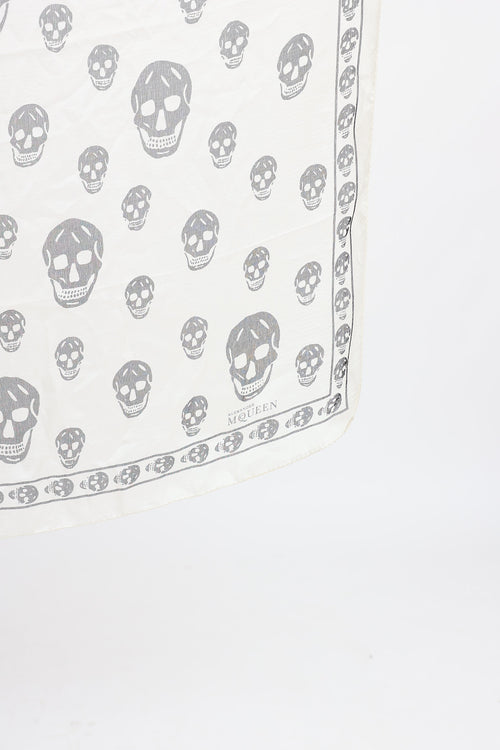 Silk Skull Scarf