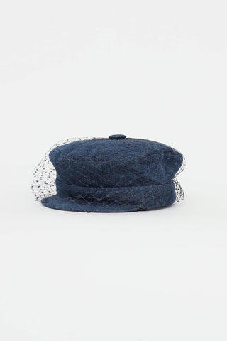 Dior SS 2018 Denim Arty Cap