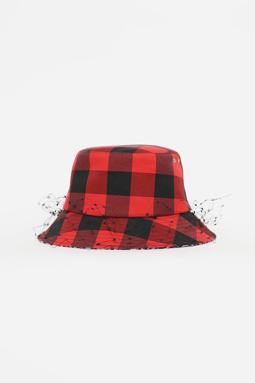 Dior FW 2019 Veil Bucket Hat