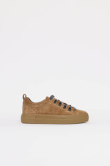 Brunello Cucinelli Suede Monili Sneaker