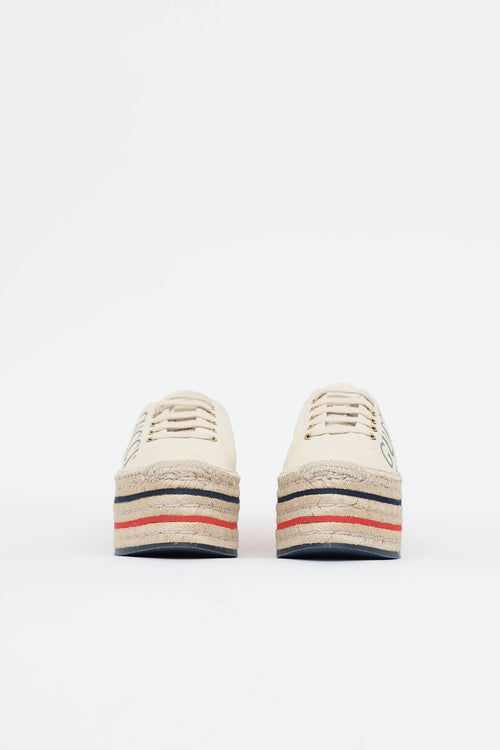 Gucci Espadrilles Platform Sneaker
