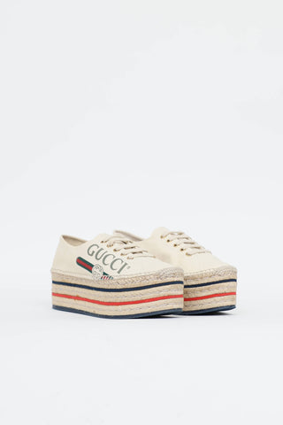 Gucci Espadrilles Platform Sneaker